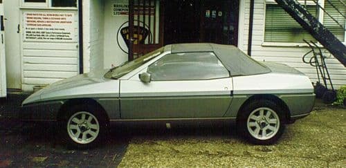 The Lotus X100 a very early Elan prototype with Toyota parts