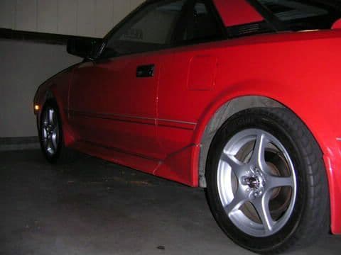 MKIII 2000-02 spoked wheel on a MKI