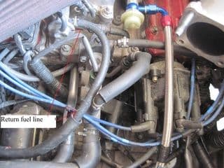 MKII JDM3vz FeEngineSwap Returnfuelline